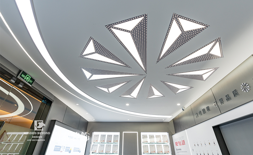 深圳市龍華區科技公司辦公室裝修效果圖